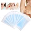 10 Pezzi Carta Depilatoria Gambe Corpo Viso Strisce Depilatorie a Cera(blu)