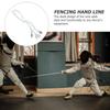 Hand Line Epee Body Cable Transparent Fencing Foil Wires Fencing Body Cords  Electronic Supply