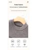 Men's 100% Pure Wool Round Neck Knit Sweater FXT6423