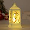 Santa Claus Snowman Glowing Christmas LED Light Portable Cute Xmas Tree Pendant Christmas Castle Exquisite Xmas Decor Party
