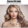 Ring Light of PocketSize: Rechargeable Small Ring Light for Phone Laptop Makeup Perfect for Small Adults Portable Selfie Light