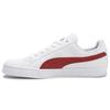 Puma Smash Vulc Casual Low-Top Sneakers Unisex Sneakers White Red 359622-22