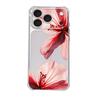 Amazon Popular High-end Flower Suitable for iPhone17promax Fine Hole Transparent Shell Apple 15 Anti-drop Cover
