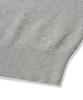 CUZNELLO Cool Cotton Collared Short Sleeve Knit_Gray