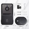 Smart Low-Power Wireless Doorbell with Mobile Remote Control and Visual Monitoring