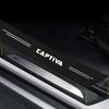 PAX4    Carbon Fiber Door Sill Protector Stickers For Chevrolet CAPTIVA Front Rear Threshold Decals Rear Trunk Bumper Guard Accessories