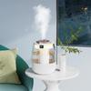 Bedroom Silent Atomizing Humidifier Household Nano Fine Mist Air Humidifier Desktop Humidity Display Sprayer