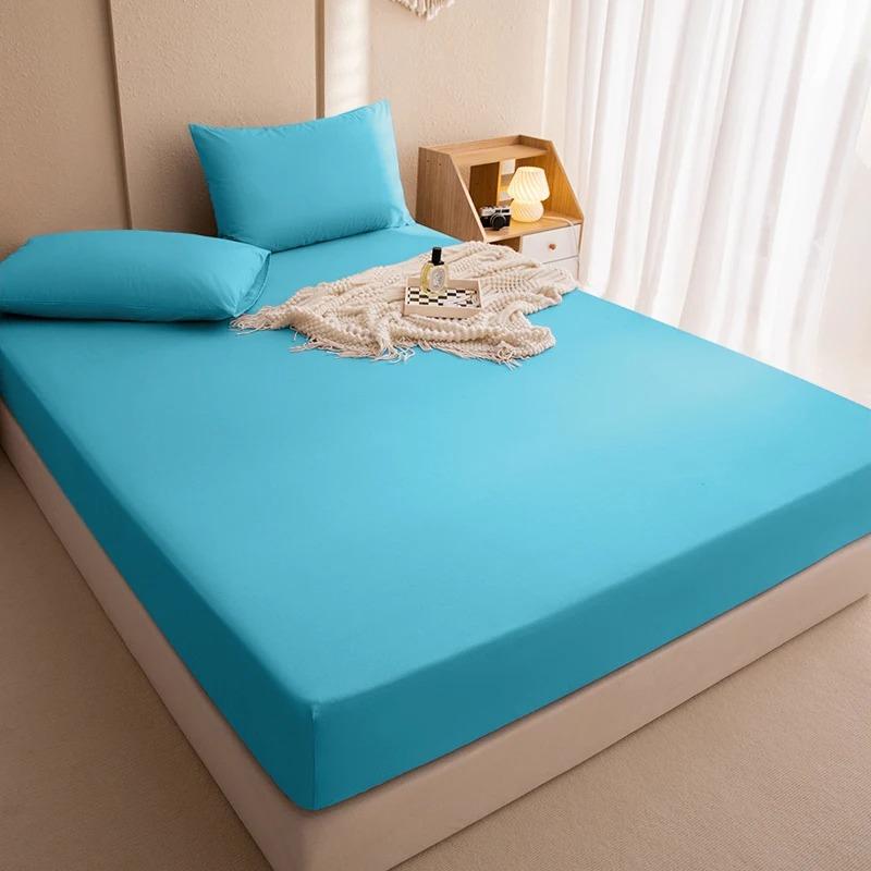 Protège-matelas 100% Imperméable Drap-housse pour Lit Réglable avec Bande Élastique Taille Simple Double King 140/160/180x200