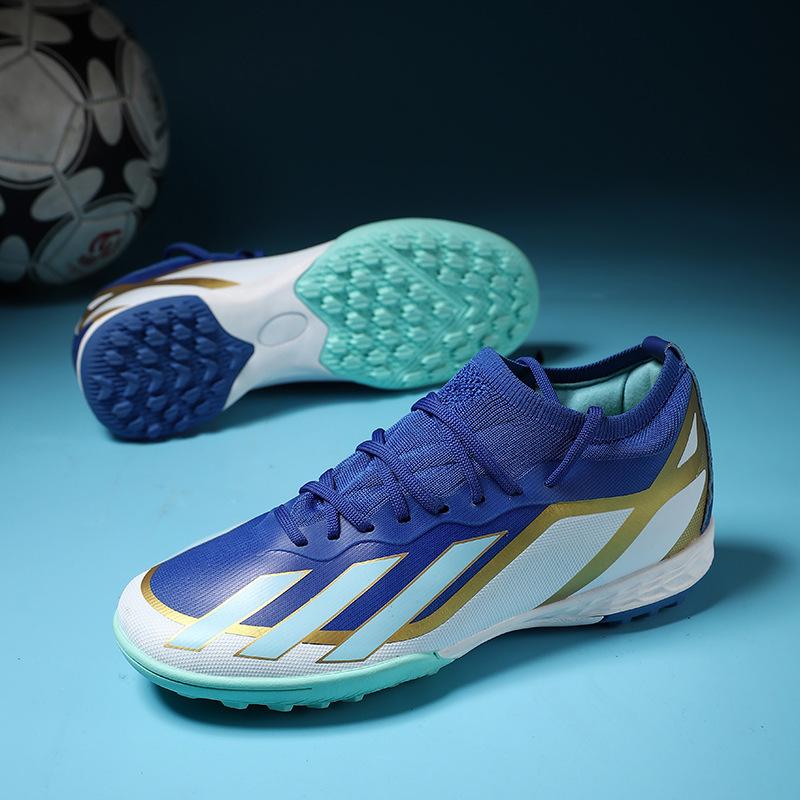 Low-top Football Shoes with Broken Nails, Young Men's and Women's Large-size Long Nails, Artificial Grass Competition Training Shoes - 2025