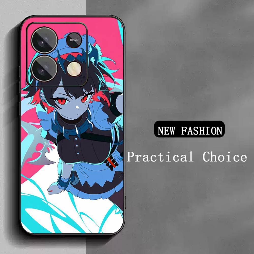 Ellen joe cute game girl design poster Phone Case For Redmi Note 14 13 12 11 Pro Plus S 5G 14C A3 Soft Black Phone Cover