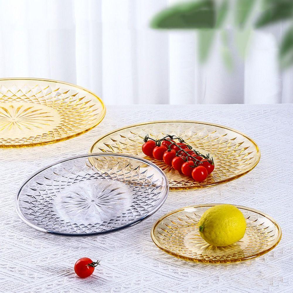 Supplies For Ktv Baking Cakes Display Food Tray Stand Food Sampling Tray Fruit Plate Dessert Plate