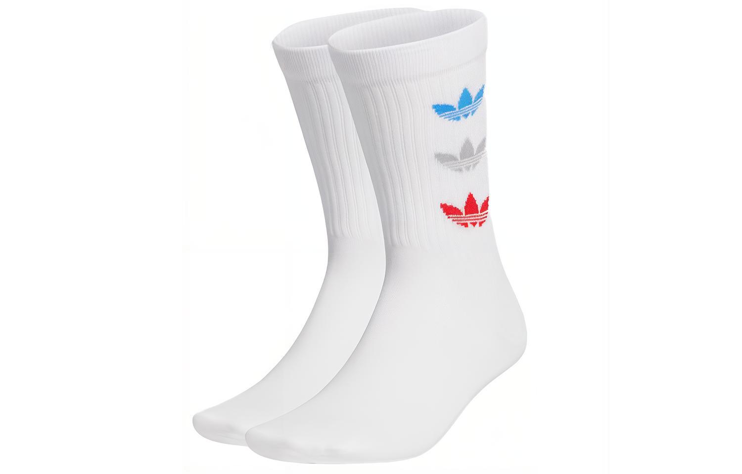 Adidas Crew Socks Unisex 2 Pack White GN4912 XS