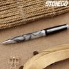 STONEGO Luxury Metal Ballpoint Pen, Retractable Ball Point Pen Stainless Steel Lacquer Roller Ball Pen