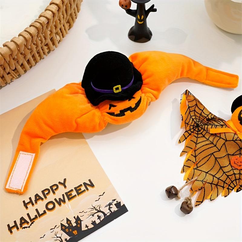 Pet Hat Cat Halloween Funny Pumpkin Hat Soft Cozy Pet Costume Cute Transforming Cat Headgear Halloween Gift for Kitty Dog
