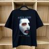 New Marilyn M Print Band Gildan Shirt