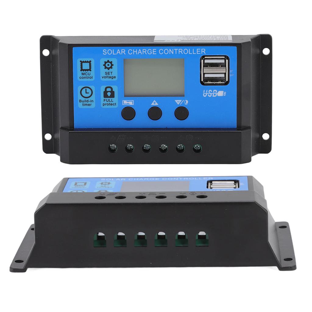 12V 24V Solar Charge Controller Dual USB Port Solar Panel Charger Controller for Industry