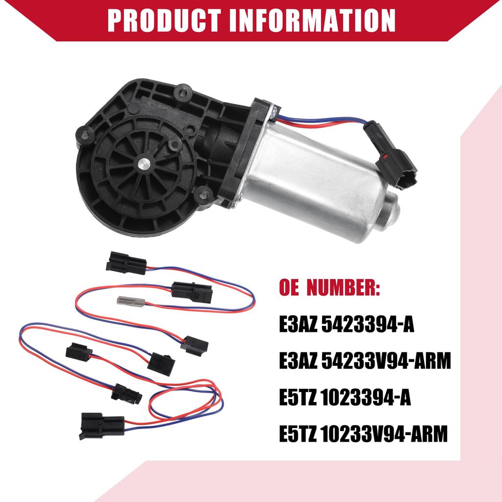 Hihaha E3AZ5423395-A Window Lift Motor for Power Window Motor, Ford, Mercury Compatible, Lincoln, Fits Mazda, 1 Set