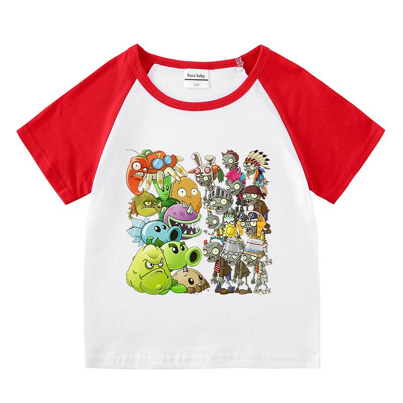 Kids' Summer Color Block Sports Set: Baby Shorts & Short Sleeve T-shirt