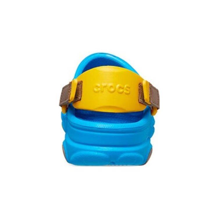 Crocs Comfortable Non-Slip Durable Childrens Sandals Kids Sandals Ocean-Blue 207458-456