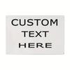 Custom Aluminum Metal Sign DIY Handmade Wall Plaque Indoor Outdoor Home Garage Garden Decor