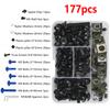 177PCS M5 M6 Screws Fairing Bolt Kit for Suzuki GSXR600 GSXR750 GSXR1000 GSX1300R GSX600F GSX750F SV1000 TL1000R/S DL650 DL1000