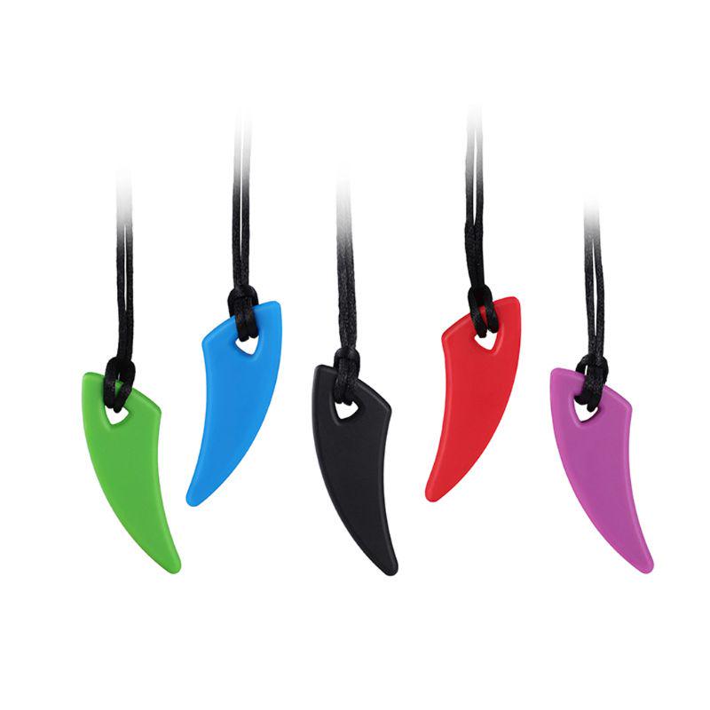 Baby Bijtketting Voedselkwaliteit Siliconen Sensorisch Kauwspeeltje Voor Kinderen Baby Autisme