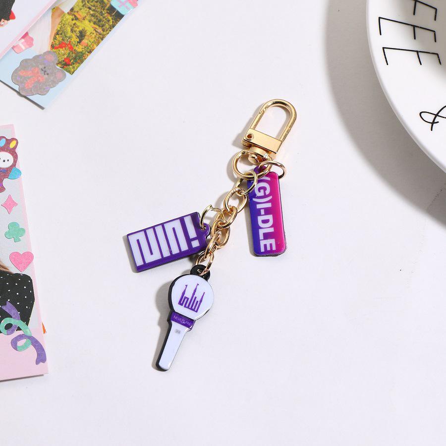 BTS & Blackpink K-Pop Lightstick Keychain Charm
