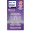 Lot de tétines - PHILIPS AVENT - SCY960/03 - débits 3, 4 et 5 - silicone - bout physiologique