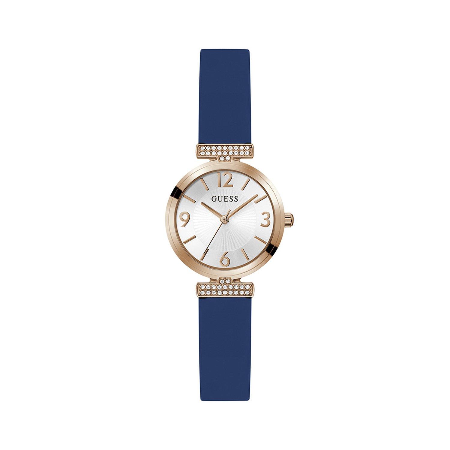 [GUESS] Розовое золото Силиконовый массив (GW0912L3) Женские часы