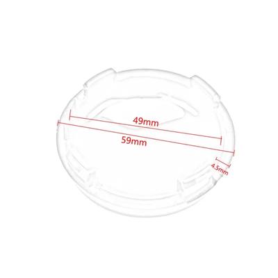 2Pcs Motorcycle Indicator Lens Light Caps Cover For Harley Dyna Softail Electra Glide Road King Sportster 883 1200