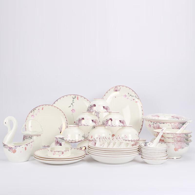 52-Piece Bone China Dinnerware Set