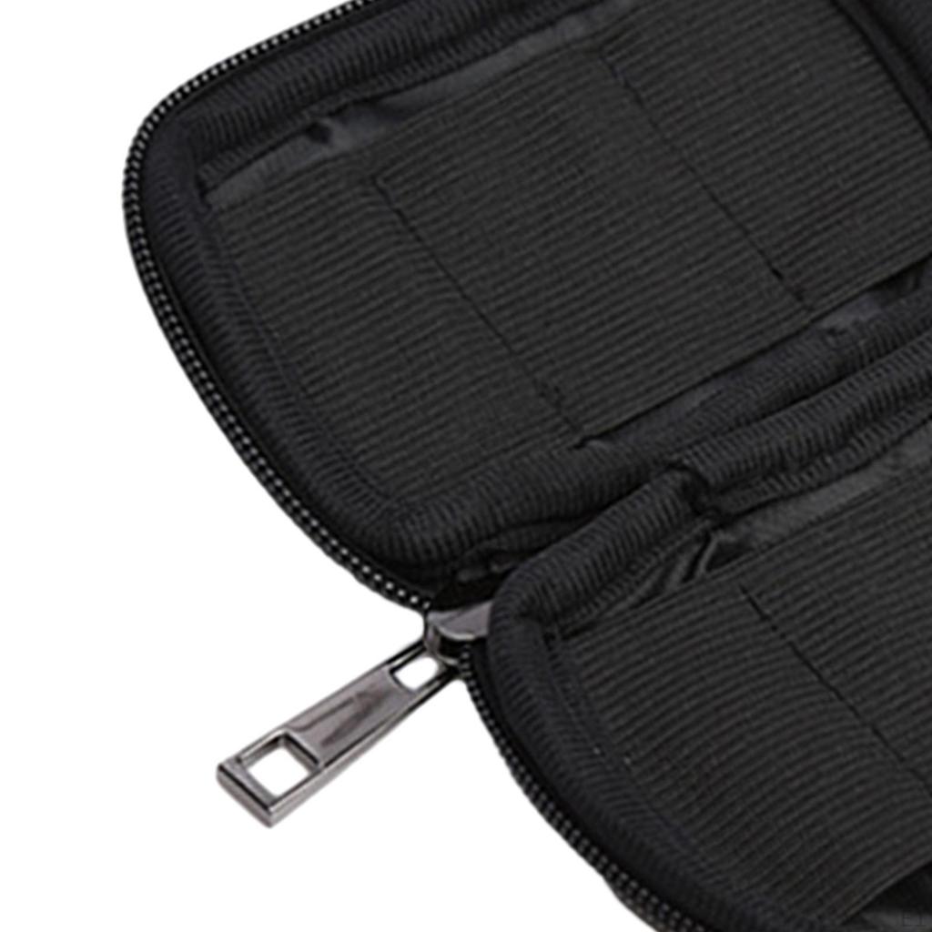 Compact USB Drive Storage Solution with Zipper Closure