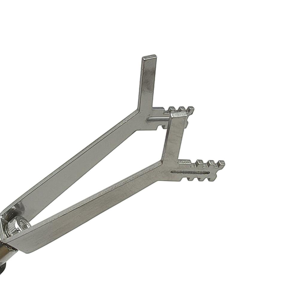 Dental Crown Holder Posterior & Anterior Crown Bridge Placer Remover Silicone Handle With Scoop Ball Carver