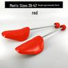 Men's and Women's Colorful Plastic Spring Shoe Trees and Shapers