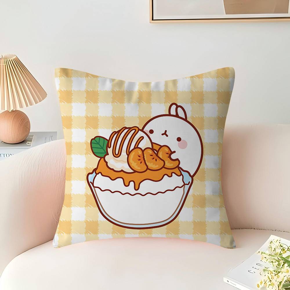 Anime D-Death n-Note Cushion Cover Car Throw Pillow Case For Sofa Car Christmas Gift 40x40cm 45x45cm