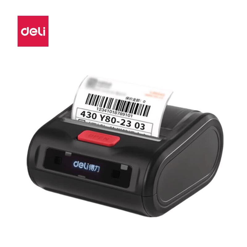 Deli GE365W Portable Bluetooth Thermal Label Printer CN plug (adapter included)