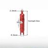 Portable 3-in-1 Bike Valve Core Remover 1Pcs Multifunctional Wrench Spanner Tool for Cross-country Cycling Trip Tire Repair