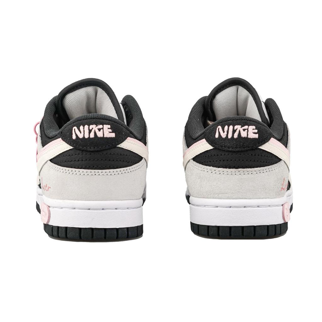 Nike Dunk Proti skluzu Odolné proti oděru Nízké Skateboardové boty Unisex Černá Růžová HV1800-101(Team27-S-BOX)