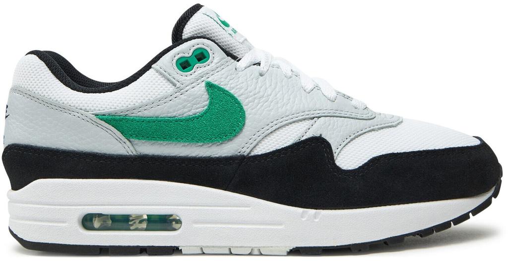 Кроссовки Nike Air Max 1 белый/чистая платина/черный/стадионный зеленый