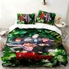 Dandadan 3pc Set Perfect for Bedroom Use Comfortable Bedding Set Includes a Duvet Cover and Two Pillowcases Ideal Birthday or Christmas Gift