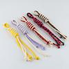 New Design Multi-Color Trendy Contrasting Nylon Hand Rope Versatile Accessory Keychain Wholesale