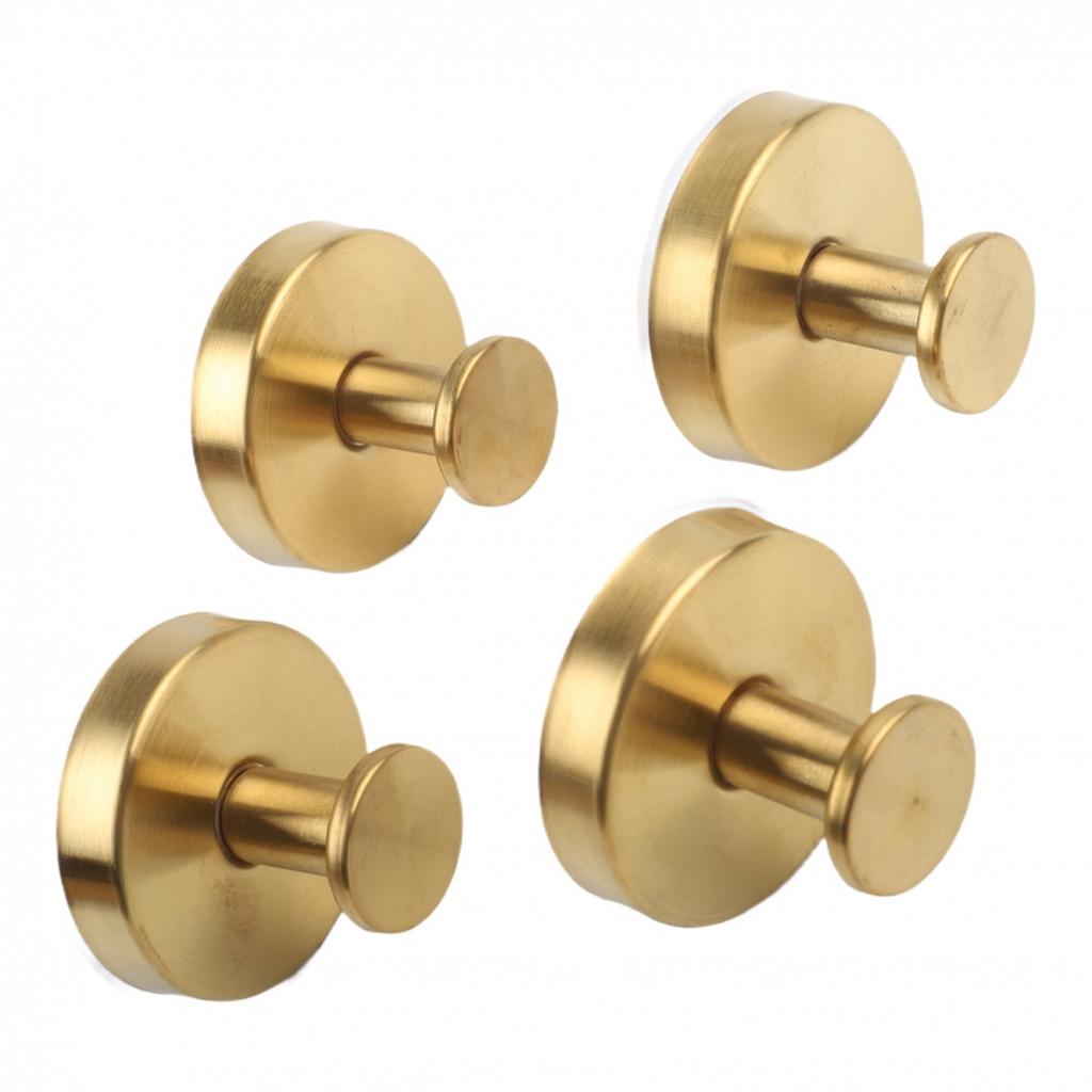 Convenient 4-Pack Stainless Steel Hooks Suction Cup Hooks