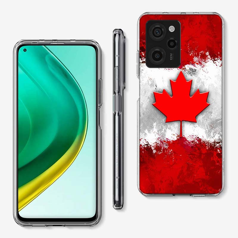 Canada National Football Team Logo Cover Phone Case For Xiaomi Poco M8 M7 M6 M4 M3 X7 X6 X4 Pro F7 Ultra M5S Mi 14 14T 15 15T 12