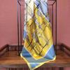Canhua Niangniang Silk Large Square Scarf