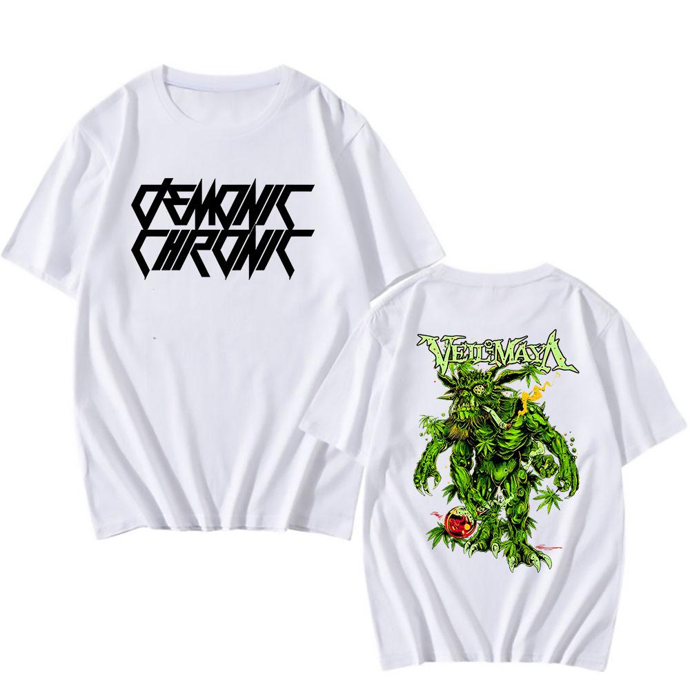 Rock Band VEIL OF MAYA póló Nyári Pamut Unisex Streetwear Grunge Divat Pólók Grafikai Nyomtatás Póló Unisex Pólók