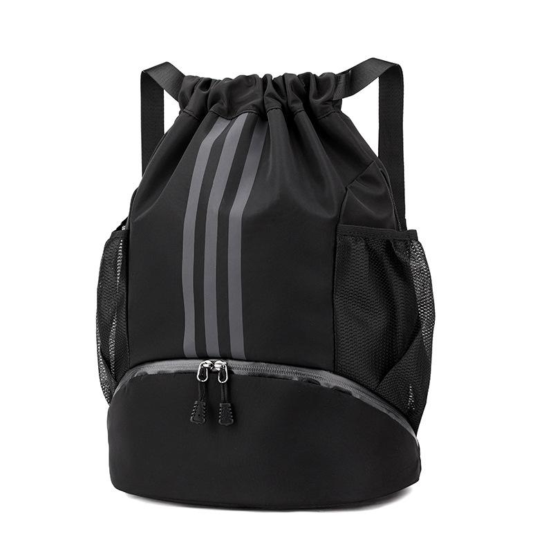 New Bundle Backpack, Light Outdoor Mountaineering Sports Bag for Men and Women, Basketball Backpack, Oxford Cloth Drawstring Backpack.