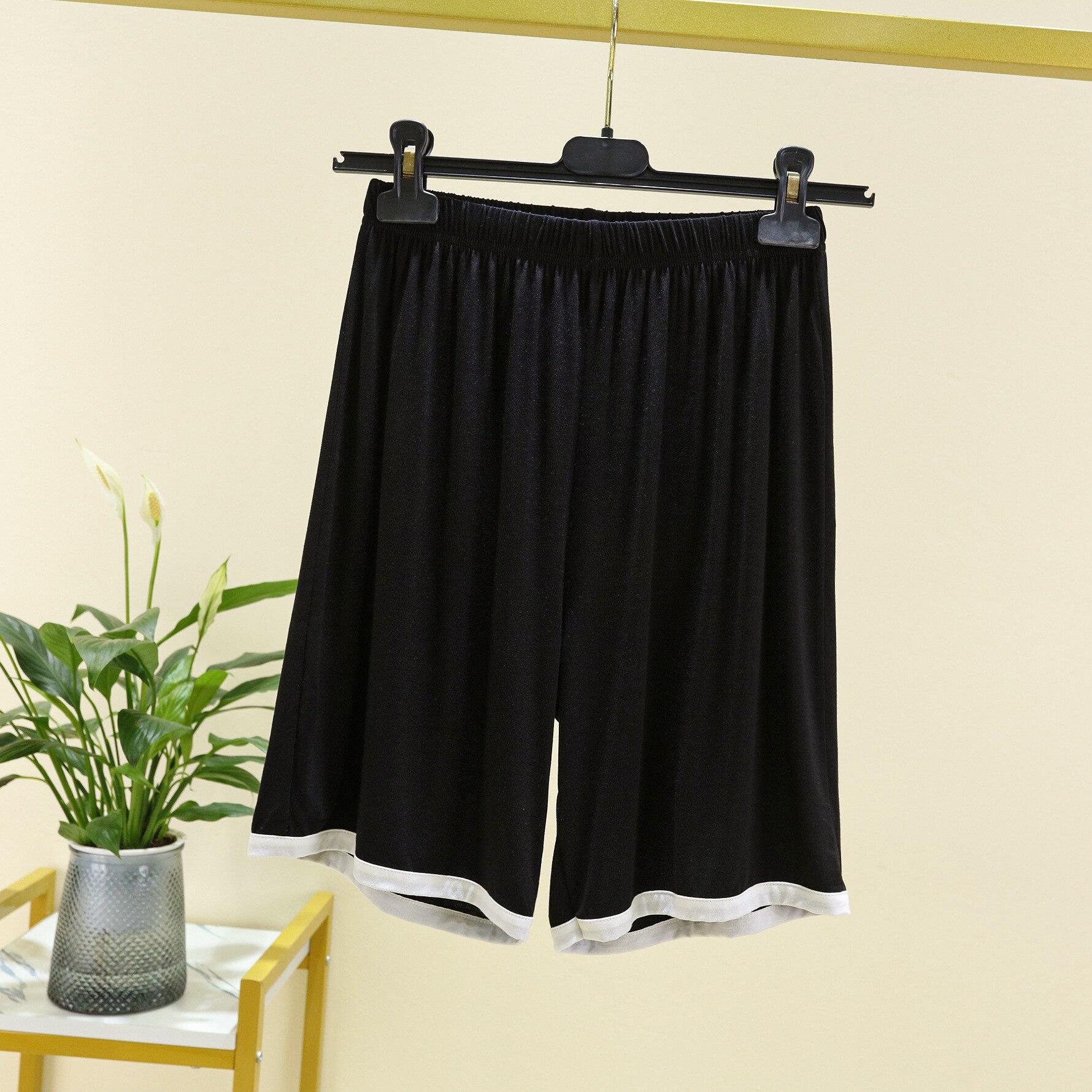 

Новинки літа 2025 жіночі шорти та піжами Модал повсякденні капрі вільні та тонкі домашні піжами з високою талією Спортивні штани великого розміру L