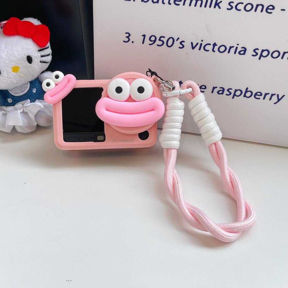 

Mouth Expression Protective Case for DJI Action 6 & 5 PRO - Solid Color Cartoon Shell DJI Action 4