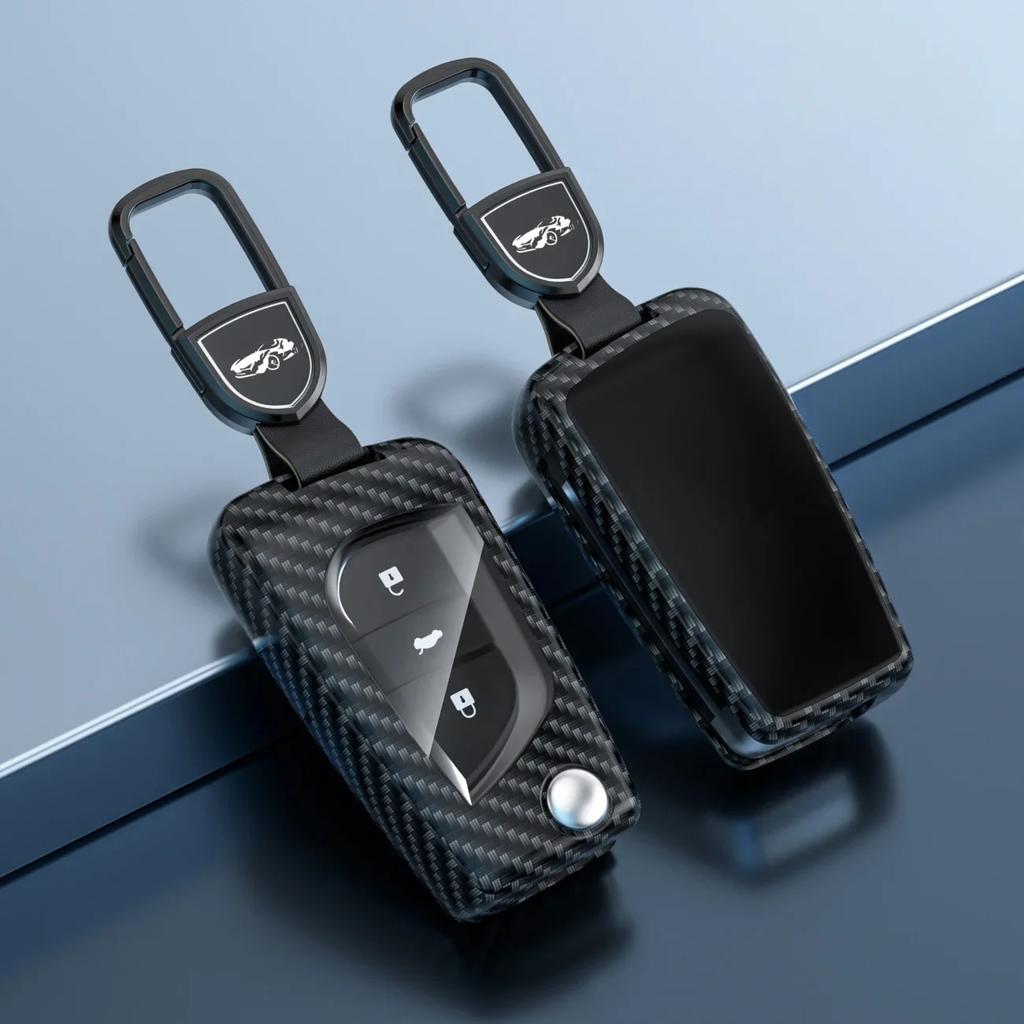 Alloy Car Remote Key Cover Case Shell For S8 Auris Corolla Avensis Verso Yaris Aygo Scion TC IM Camry RAV4 Forturner Hilux JH8