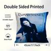 Evanescence Rock Bands Cushion Cover Car Throw Pillow Case For Sofa Car Christmas Gift